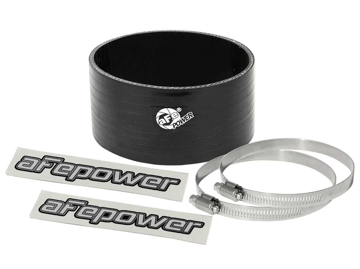 afe Magnum FORCE Intake Coupling Kit (4 IN ID x 2 IN L) Straight Coupler - Black - 59-00092
