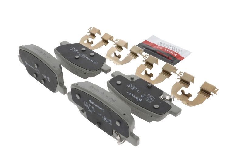 Brembo OE 20-24 Hyundai Palisade/19-20 Santa Fe/20-24 Kia Telluride PRIME Ceramic Brake Pad - Rear - P30118N