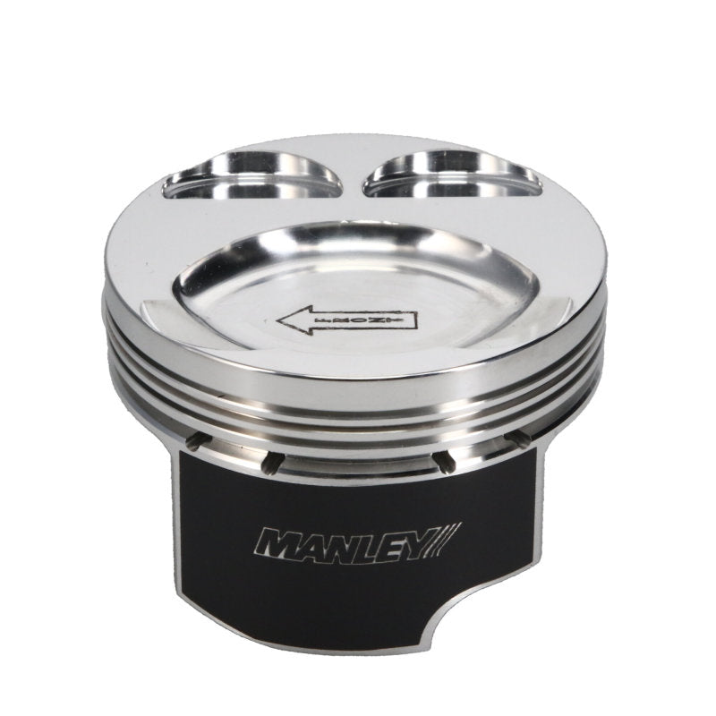 Manley Mazda 88mm +5mm Bore 9.5 CR Dish Type Platinum Series Extreme Duty Pistons w/Rings - 630005CE-4