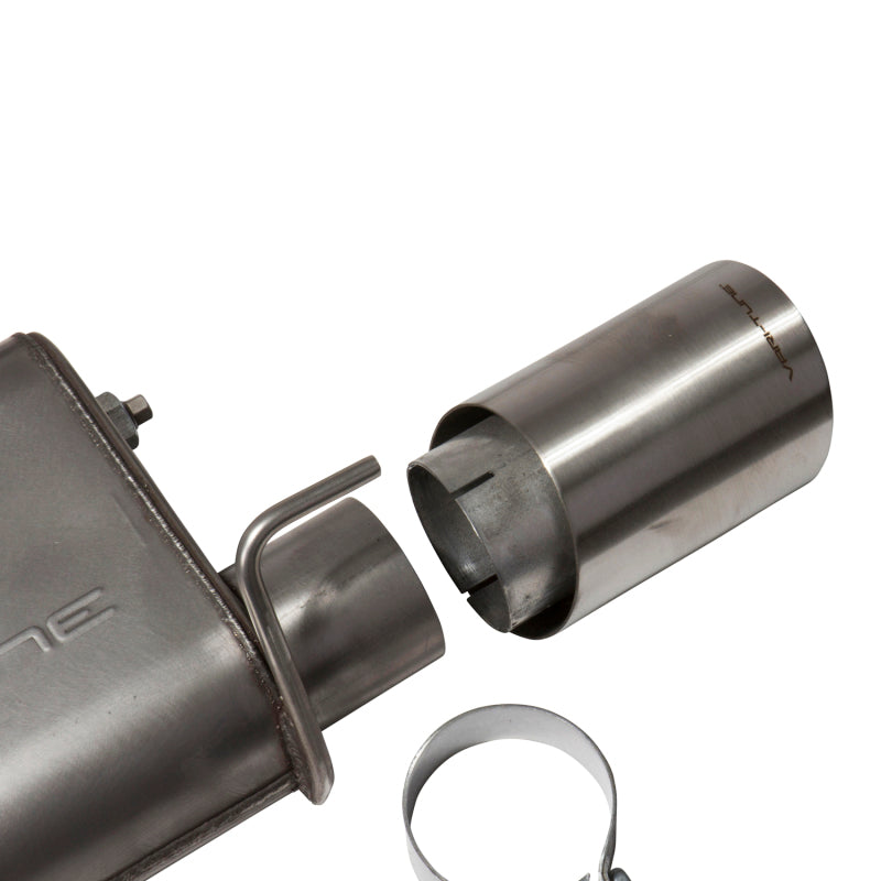 BBK 15-17 Ford Mustang GT Varitune Axle Back System (Cut &amp; Clamp Direct Bolt On Design) - 41115