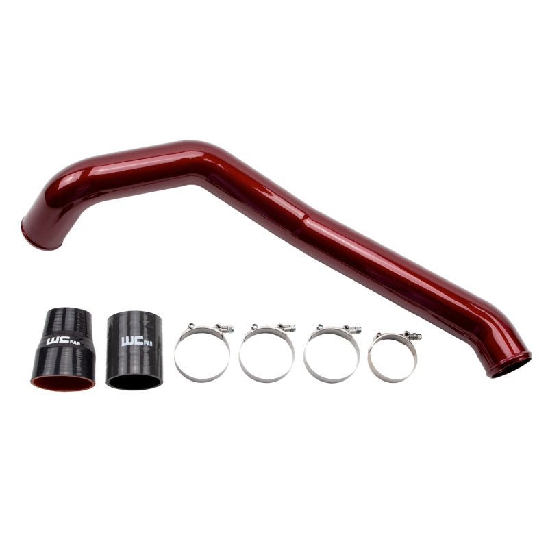 Wehrli 04.5-10 GM Duramax LLY/LBZ/LMM Driver Side 3in Intercooler Pipe - Bengal Grey - WCF100352-BG