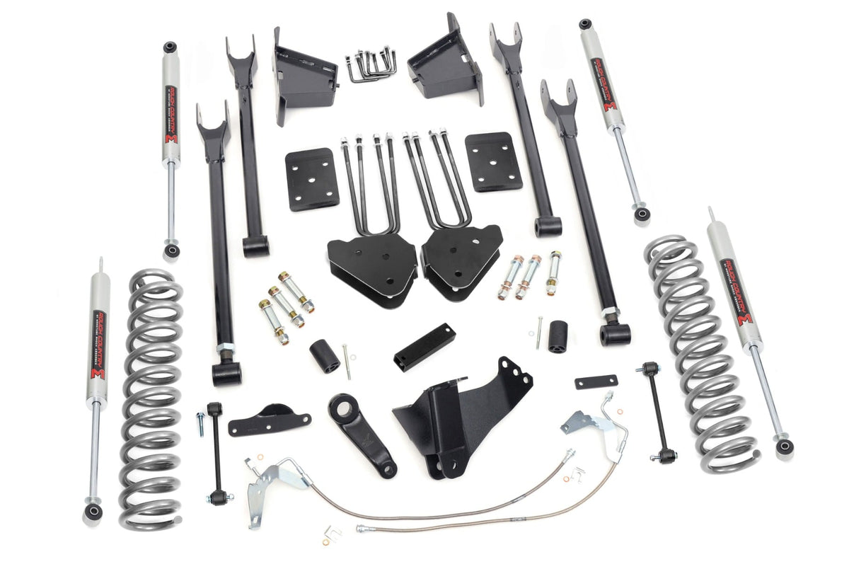 Rough Country - 8 Inch Lift Kit - 4 Link - M1 - Ford F-250/F-350 Super Duty 4WD (2008-2010) - 59240
