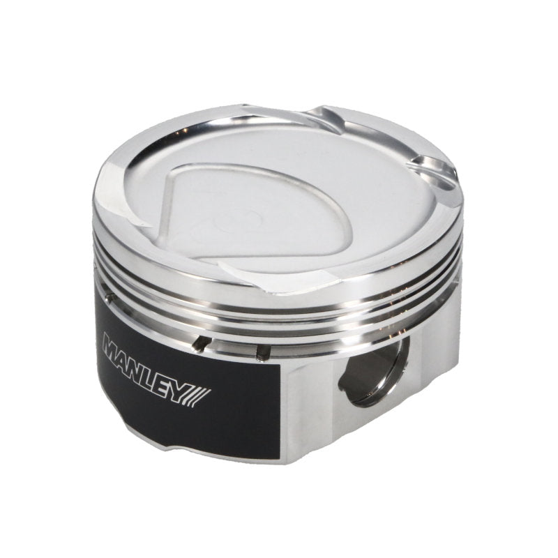 Manley 2013+ Subaru BRZ (FA20) 86.25mm Bore 11.4cc Dish Platinum Series Piston Set w/ Rings - 632602C-4