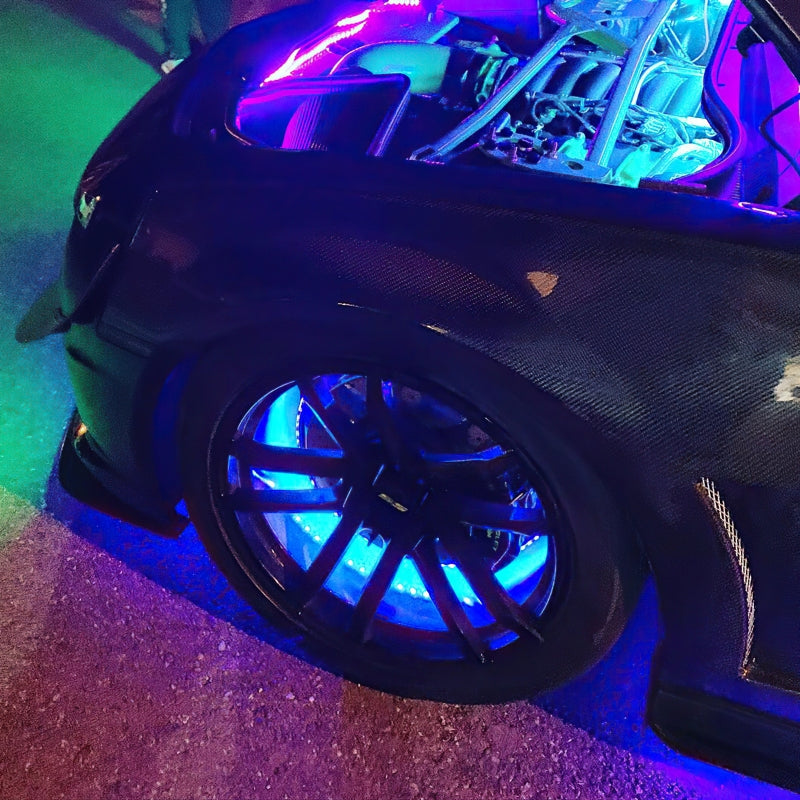 Oracle LED Illuminated Wheel Rings - ColorSHIFT Dynamic - ColorSHIFT - Dynamic SEE WARRANTY - 4215-332