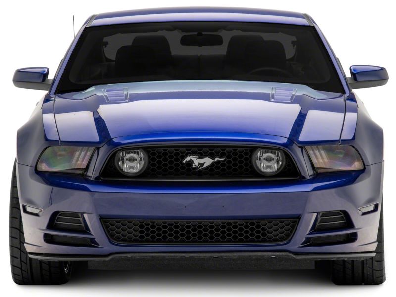 Raxiom 13-14 Ford Mustang LED Projector Headlights SEQL Turn Signals- Blk Housing (Clear Lens) - 426686