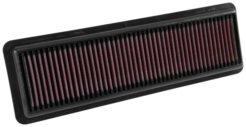 K&N 2014 Hyundai Grand i10 L4 1.2L Replacement Air Filter - 33-3049 by K&N Engineering - front view