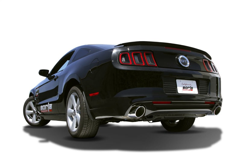 Borla 13-14 Mustang GT/Boss 302 5.0L V8 RWD Single Split Rr Exit Touring Exhaust (rear section only) - 11836