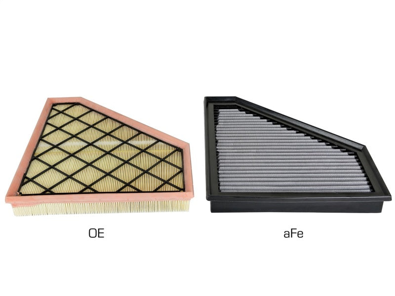 aFe Magnum FLOW Pro DRY S OE Replacement Filter 13-17 Cadillac ATS V6-3.6L - 31-10264