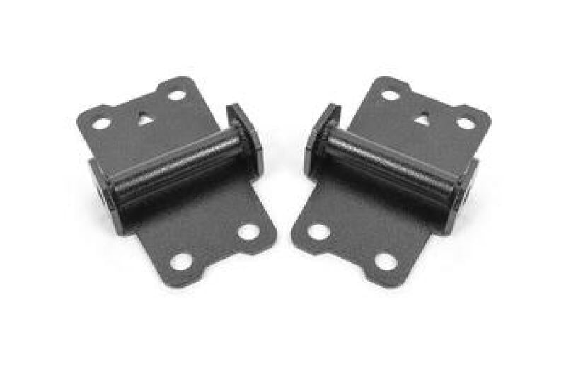 BMR 82-92 F-Body Motor Mount Kit Lower Solid - Black Hammertone - MM334H