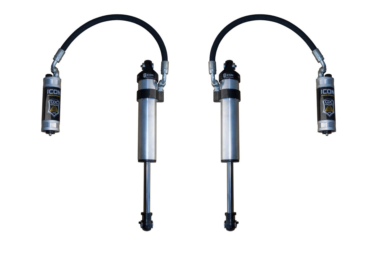 ICON Toyota Secondary Stock Travel 2.5 Series Shocks RR CDCV - Pair - 59702CP-CB