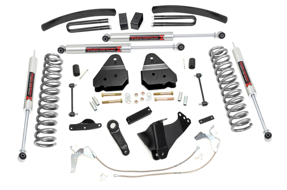 Rough Country - 6 Inch Lift Kit - Gas - M1 - Ford F-250/F-350 Super Duty 4WD (2008-2010) - 59740