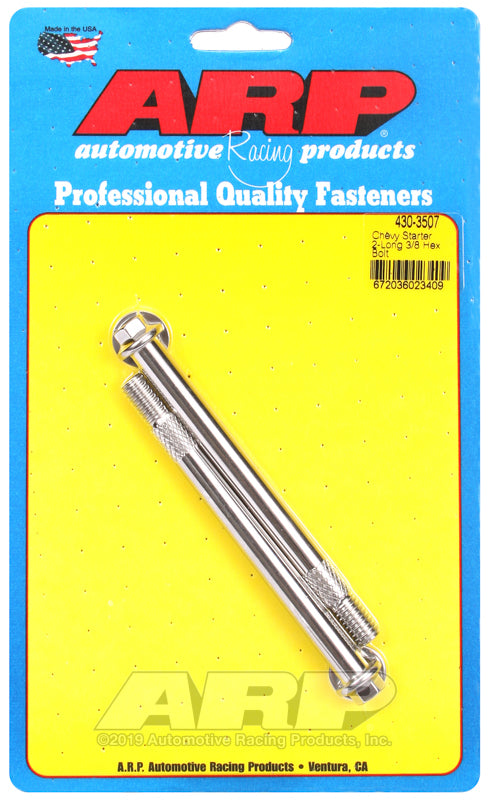 ARP Chevy w/ 2 Long 3/8 Starter Bolt Kit - 430-3507