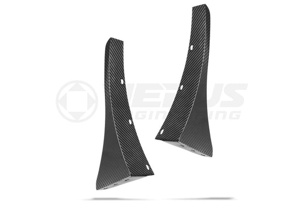 Verus - Front Splitter Endplates - BRZ/FRS/GT86 - A0040A for 2013-2020 Subaru BRZ - front view
