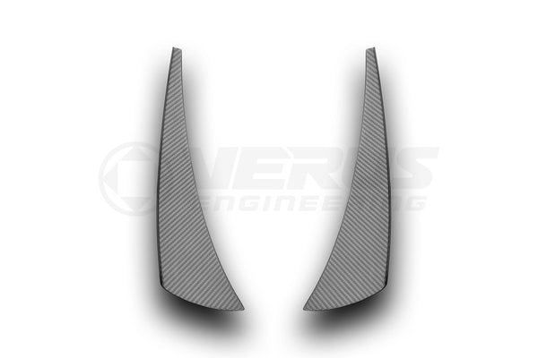 Verus - Dive Plane (Canard) Kit - Porsche 987 Cayman - A0126A for 2006-2012 Porsche Cayman - front view