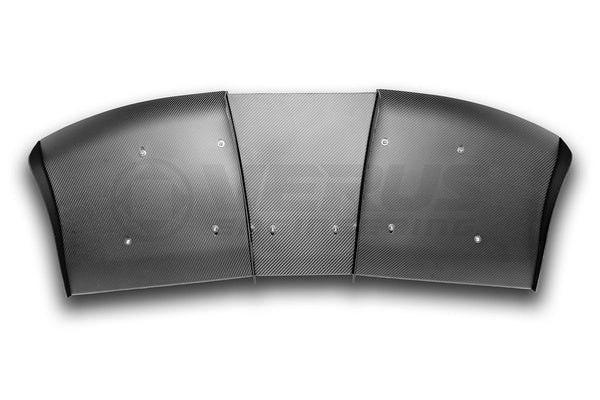 Verus - Carbon Rear Diffuser - Porsche 981 Cayman - A0150A for 2015-2016 Porsche Cayman - front view