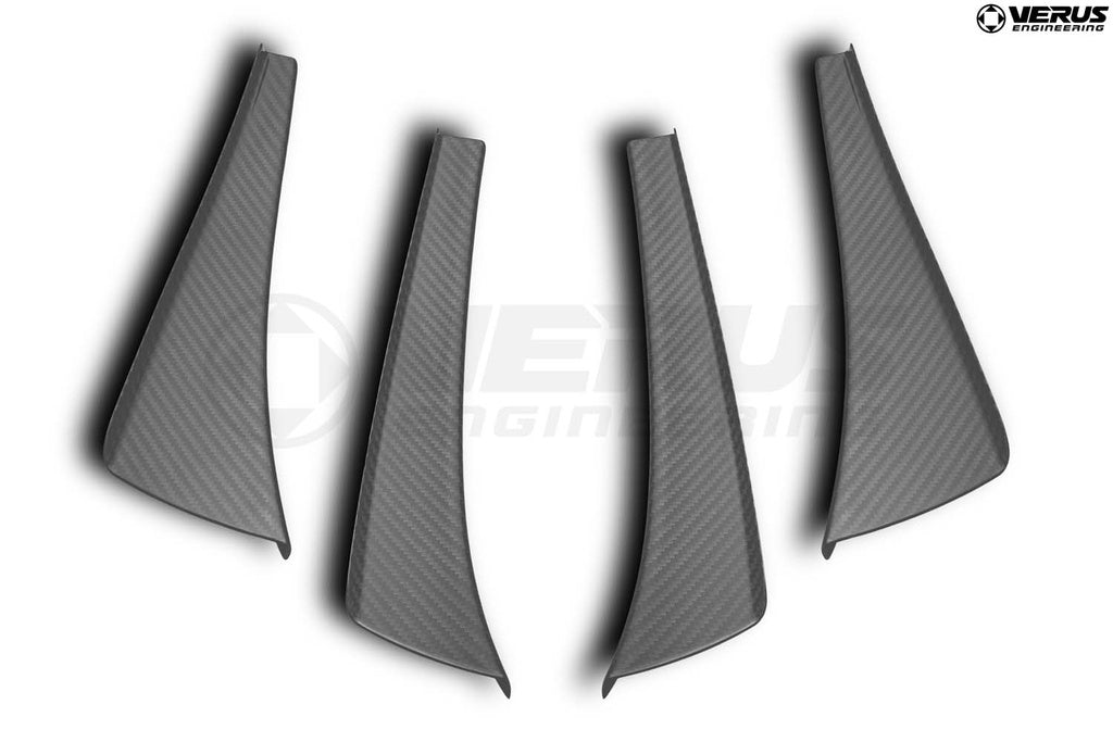 Verus - Dive Plane Kit, Dual Elements - Porsche 981 GT4 - A0151A