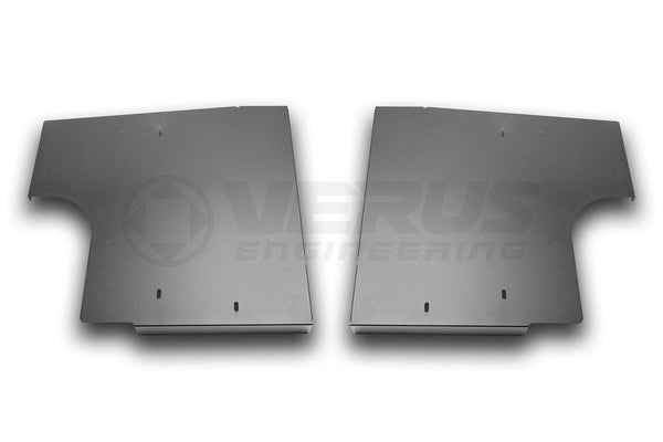 Verus - Flat Underbody Panel Kit - Porsche 981 Cayman GT4 - A0162A for 2015-2016 Porsche Cayman - front view