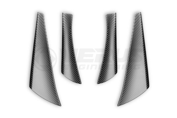 Verus - Dive Plane Kit, Dual Elements - Mk5 Toyota Supra - A0221A for 2020-2025 Toyota GR Supra - front view
