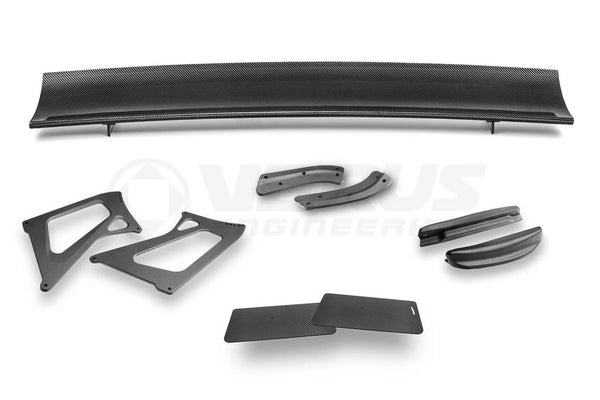 Verus - UCW Rear Wing Kit - Mk5 Toyota Supra - A0226A for 2020-2025 Toyota GR Supra - front view