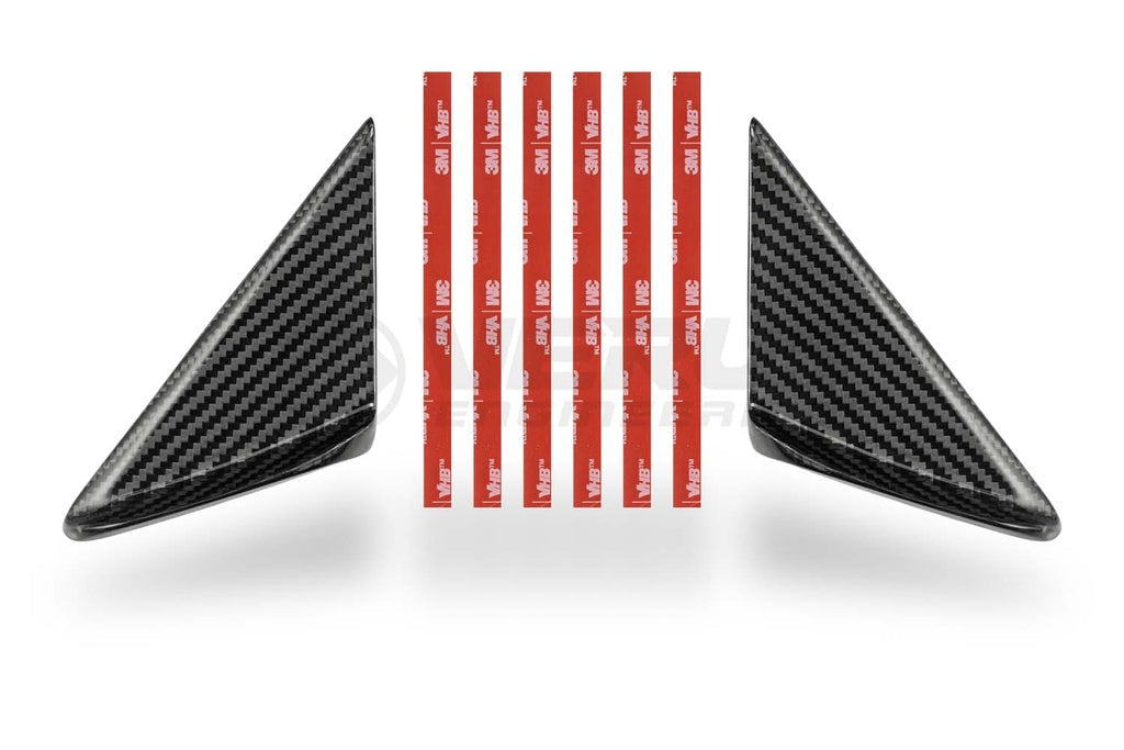 Verus - Anti-Buffeting Wind Deflectors - Porsche 991.1/991.2 GT3 and GT3RS - A0240A