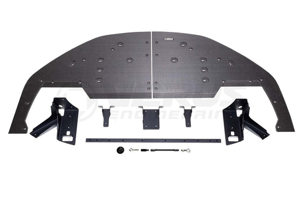 Verus - Front Splitter Kit - Porsche 718 GT4 - A0300A by Verus Engineering - front view