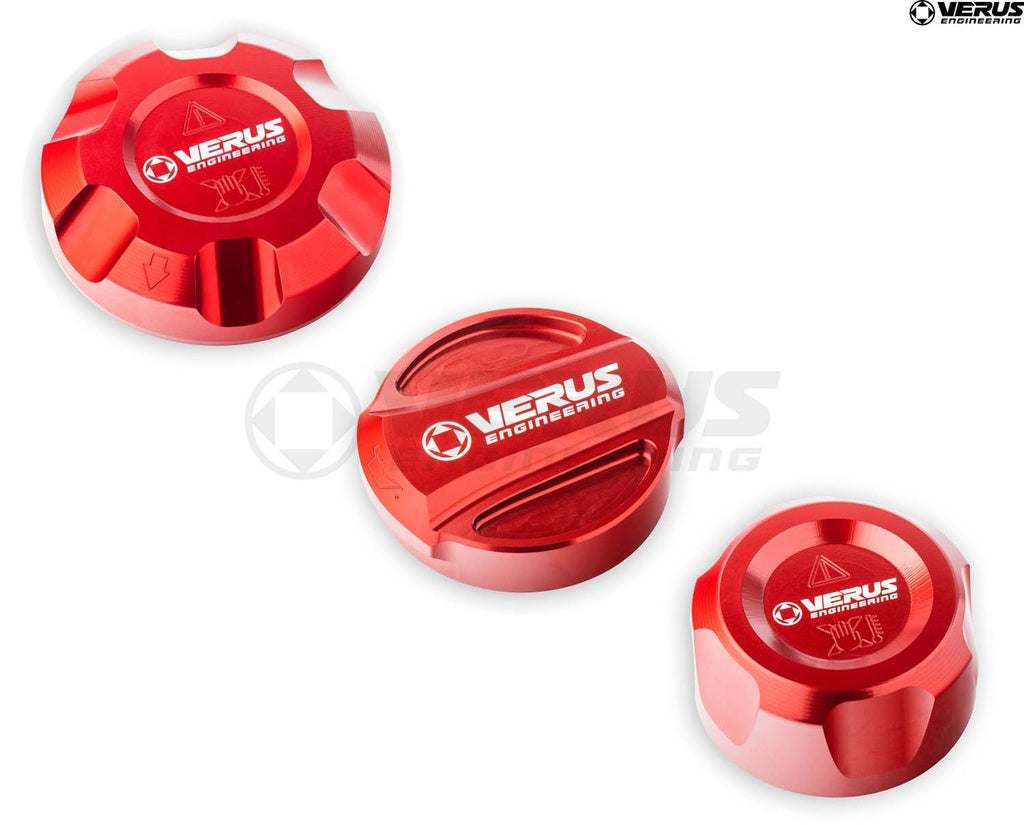 Verus - Engine Bay Fluid Cap Kit - BMW (G-Series, B58 Engine) - A0402A