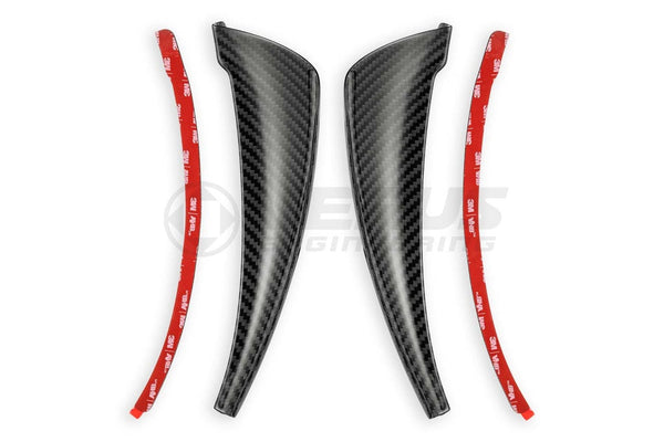 Verus - Dive Plane (Canard) Kit - 2022+ Toyota GR86 - A0415A for 2022-2025 Toyota GR86 - front view