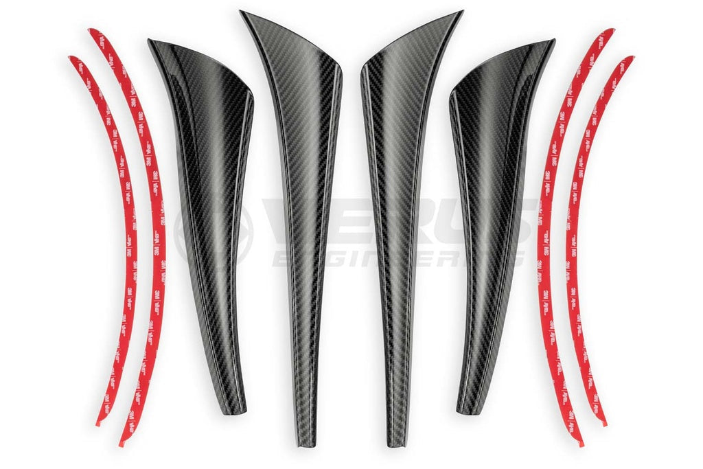Verus - Dive Plane Kit, Dual Elements - Porsche 992 GT3 - A0427A