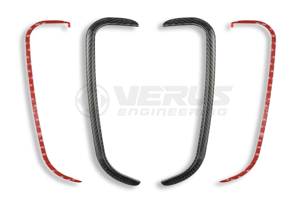Verus - Carbon Radiator Duct Gurney - Porsche 992 GT3 - A0447A