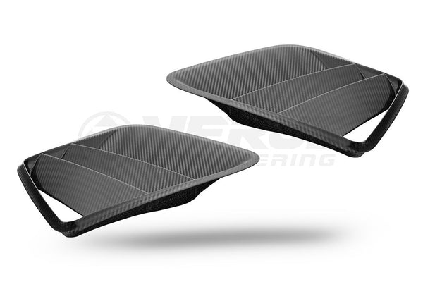 Verus - Carbon Hood Louver Kit - G80/G82 BMW M3/M4 - A0619A for 2021-2025 BMW M3 - front view