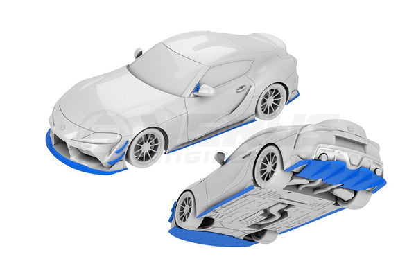 Verus - Ventus 2 Package - Mk5 Toyota Supra - A0704A-V2 for 2020-2025 Toyota GR Supra - front view