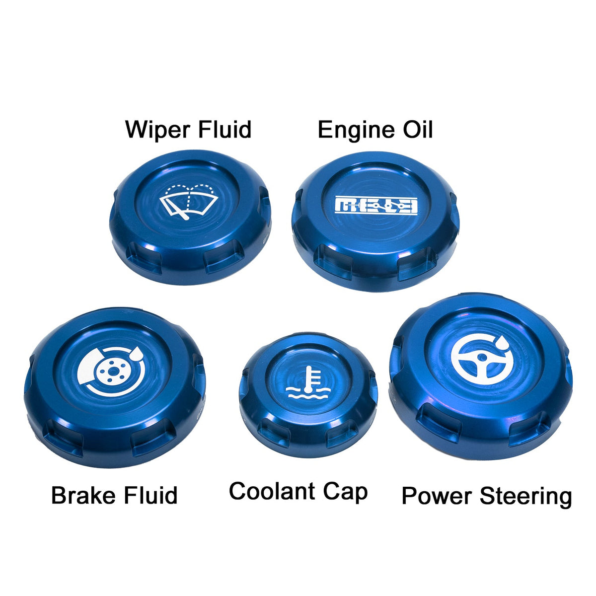 Mele Design - MeLe x Billetworkz Subaru Engine Bay Cap Set For 2009-2013 Forester XT by Mele Design - angle view