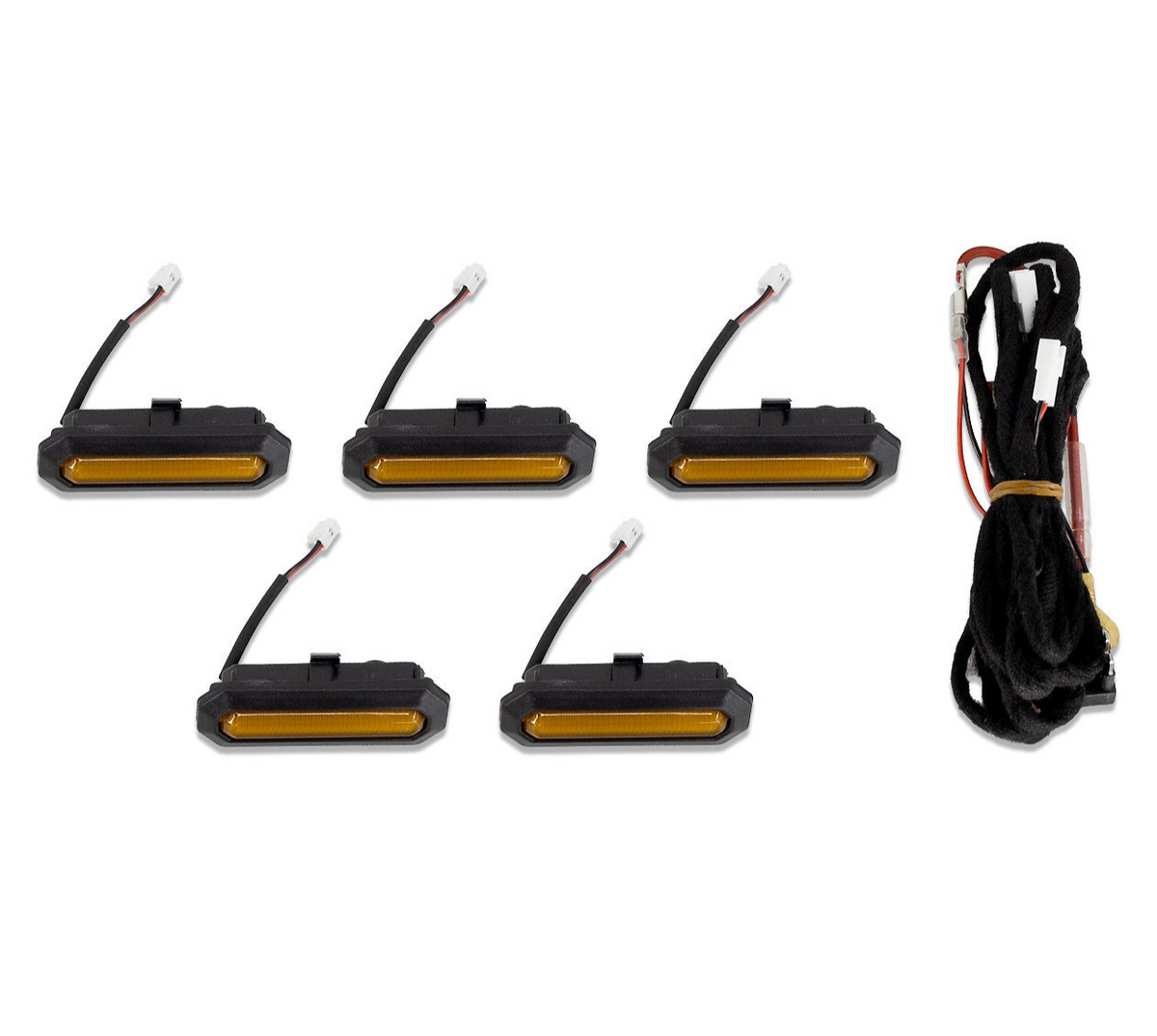 Raptor Racing Gold Series - 21+ Ford Bronco w/High End Grill 5 LED Grill Lights