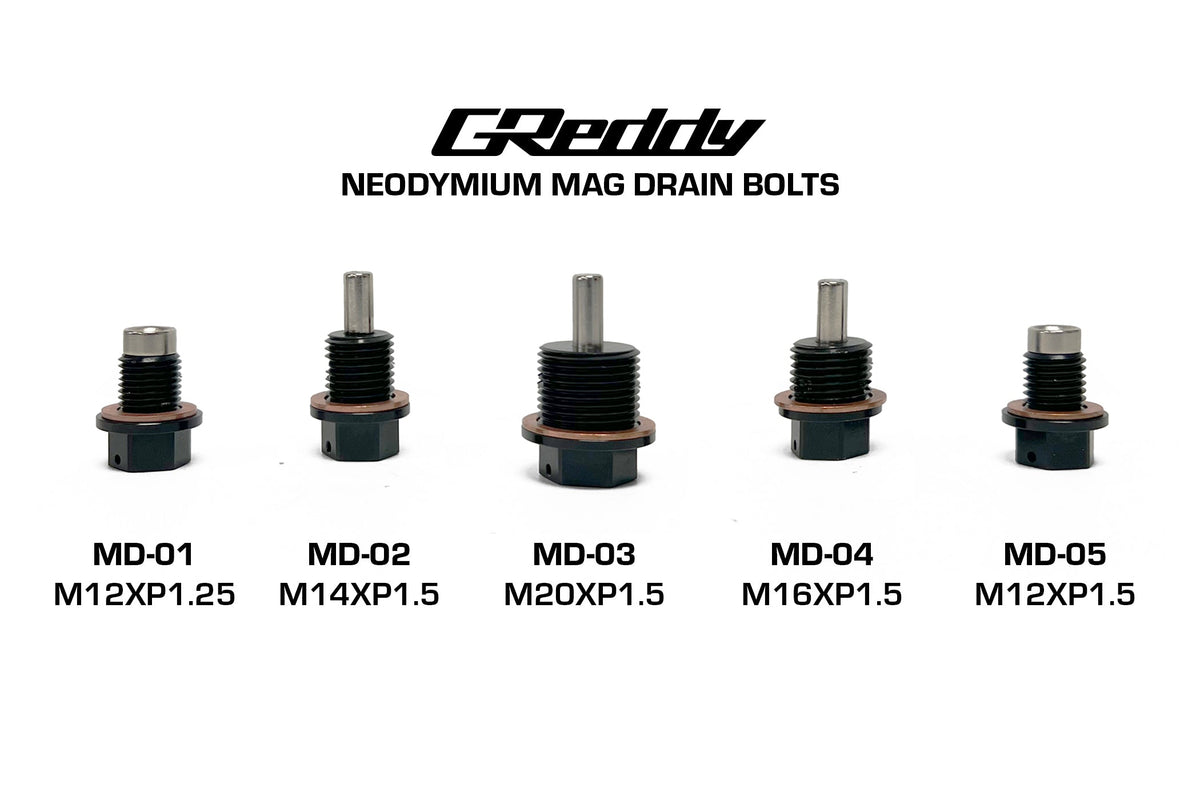 GReddy - GReddy Magnetic Oil Drain Plug(s) (or Washer Set) - 23901303