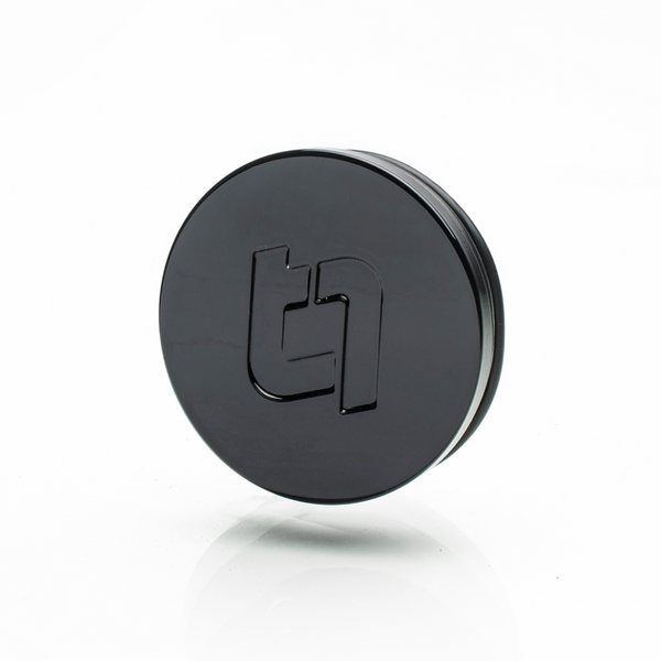 Titan 7 Flat Center Cap - Wicked Black