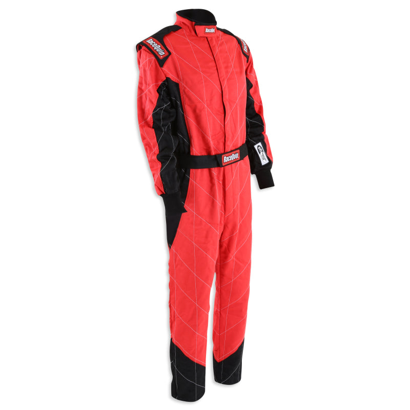 RaceQuip Red Chevron-5 Suit SFI-5 - Small - 91609129RQP