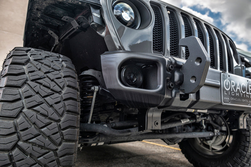 Oracle Jeep Wrangler JL/Gladiator JT Sport High Performance W LED Fog Lights - No Halo SEE WARRANTY - 5847-504
