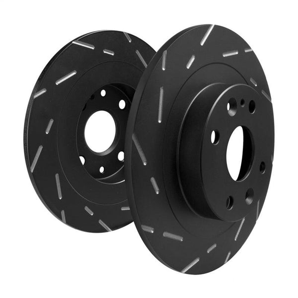 EBC 2024+ Lexus GX550 3.4TT (w/139.7mm PCD) Front USR Slotted Rotors - USR7840 for 2022-2026 Toyota Tundra
