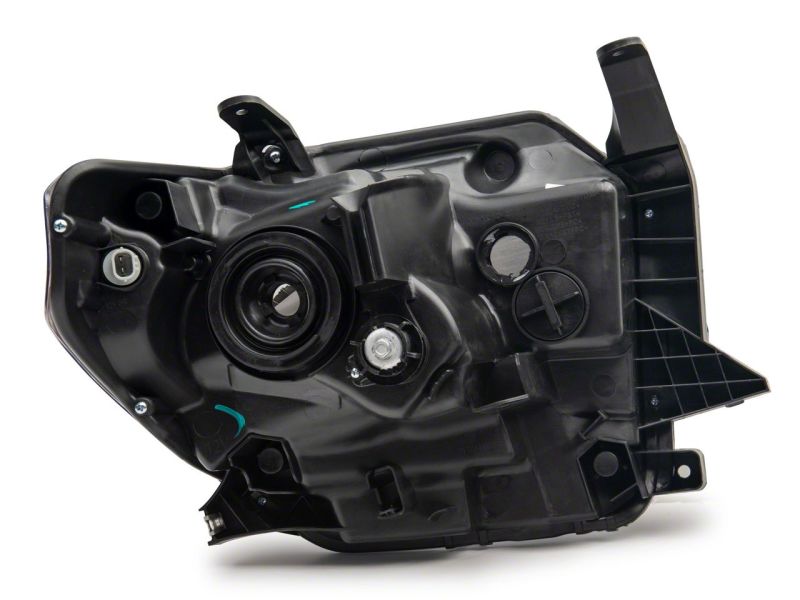 Raxiom 14-21 Toyota Tundra Axial Series Headlights w/ LED Bar- Blk Housing (Clear Lens) - TU16008