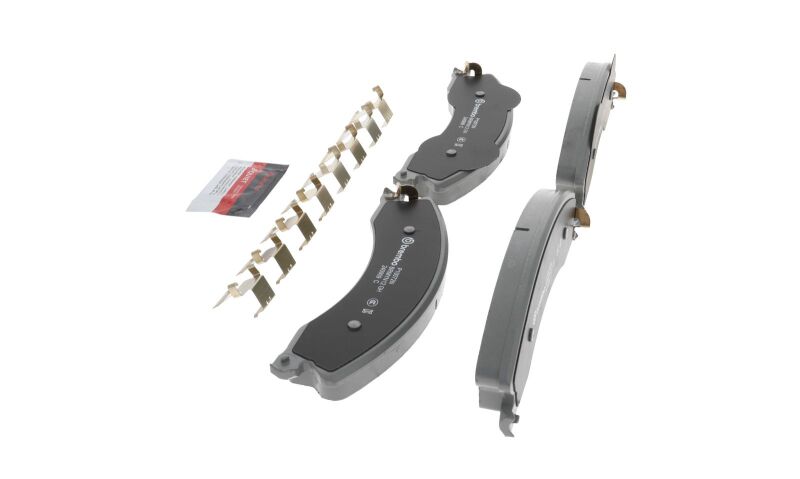 Brembo 09-17 Chevrolet Silverado 2500 HD/GMC Sierra 2500 HD/Silverado 3500 HD Front NAO Brake Pad - P10072N