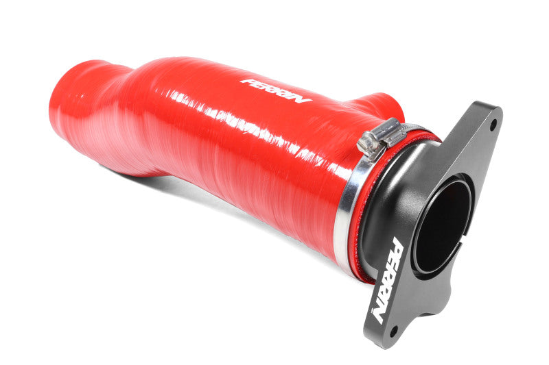 Perrin 2022+ Subaru WRX Red 3in Turbo Inlet Hose w/ Nozzle - PSP-INT-425RD