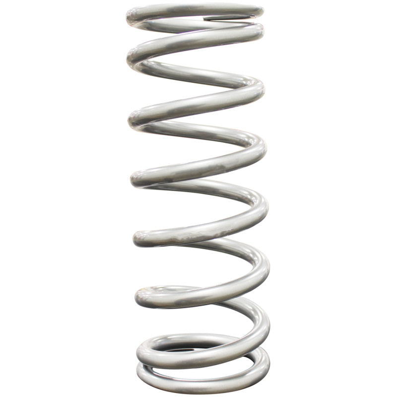 QA1 2-1/2in ID High Travel Spring - 9in Length x 250lbs/in - Silver Powder Coated - 9HT250