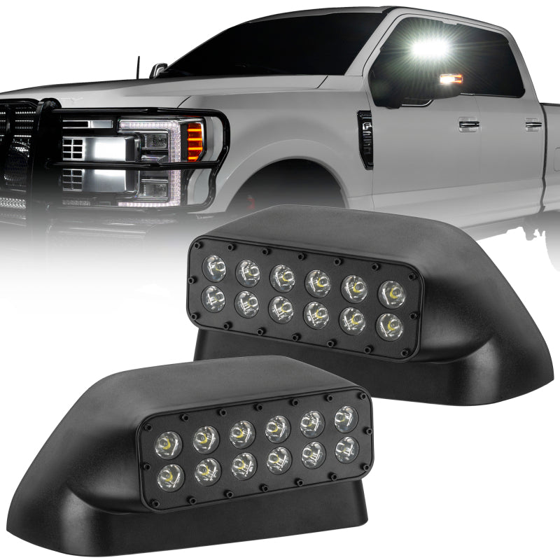 ORACLE Lighting 17-22 Ford Super Duty LED Off-Road Side Mirror Ditch Lights SEE WARRANTY - 5908-001
