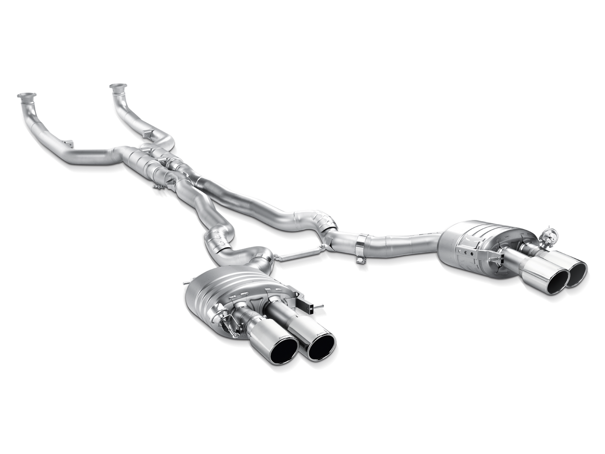 Akrapovic 12-17 BMW M6 (F12 F13) Evolution Line Cat Back (Titanium) w/ Titanium Tips - ME-BM/T/5-T