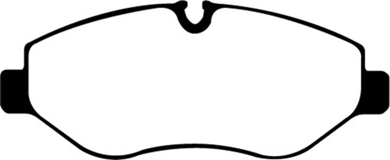 EBC 07+ Dodge Sprinter 2500 Greenstuff Front Brake Pads - DP61926