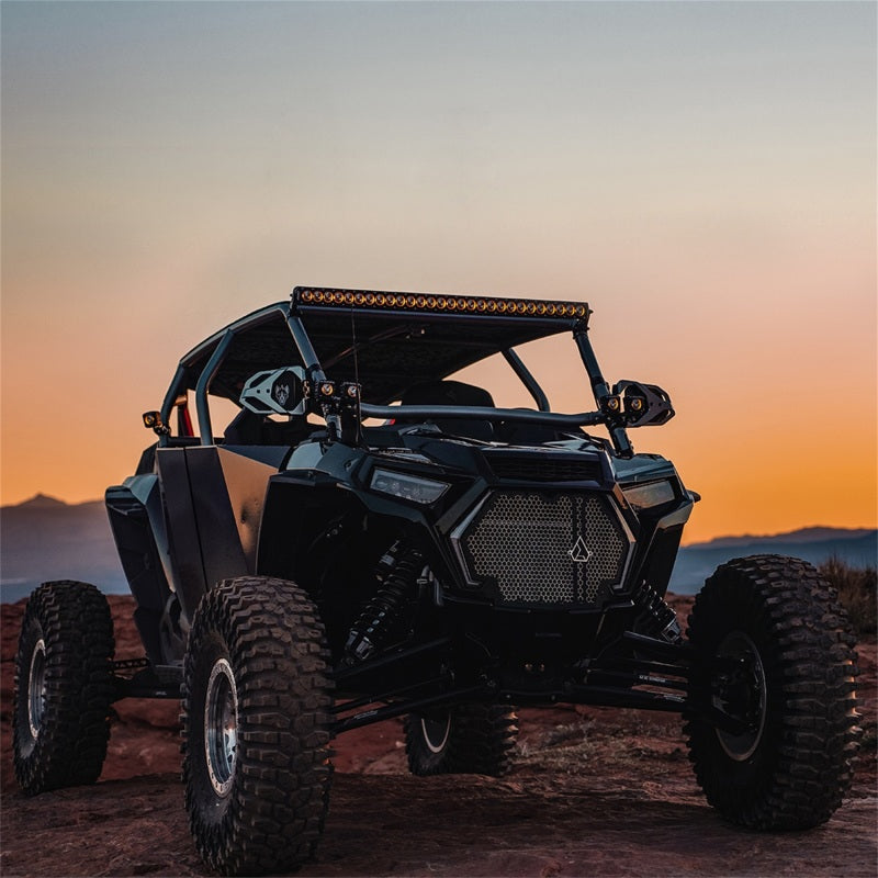 Rigid Industries Revolve 50in Bar w/Amber Trim Ring - 451613