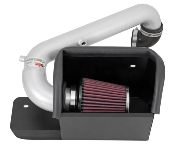 K&N 12-15 Fiat 500 1.4L Typhoon Performance Intake Kit - 69-3303TS for 2012-2017 Fiat 500 - front view