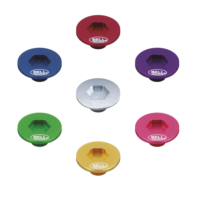 Bell SRV Helmet Shield-1 Pivot Kit - Red - 2020023