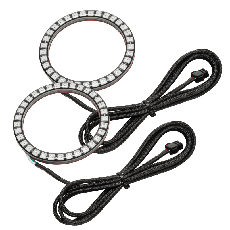 Oracle 15-17 Ford Mustang Dynamic RGB+A Projector Surface Mount Fog Light Halo Kit - SEE WARRANTY - 1235-332