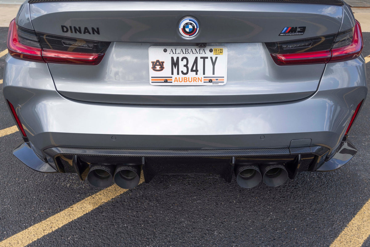 Dinan - Rear Diffuser Surround - 2021-2026 BMW M3/M4 - D980-0049